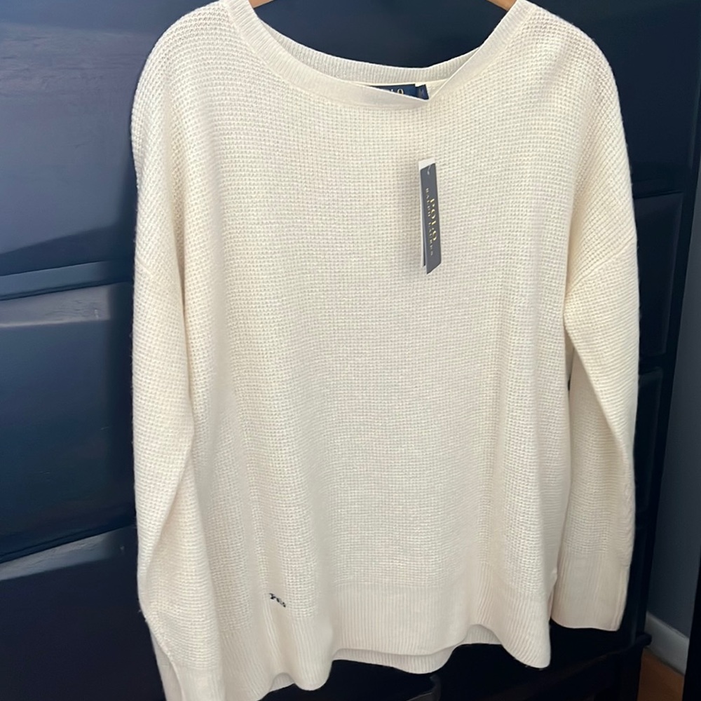Polo Ralph Lauren Chic Cream colored Sweater